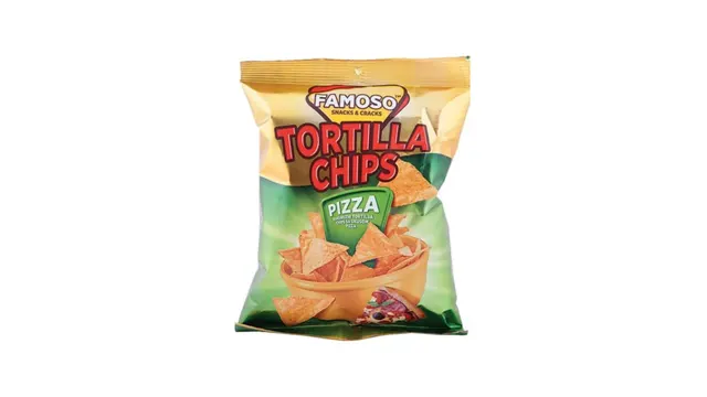 FAMOSO TORTILJA CIPS 150g PIZZA COKOLEND