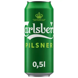 Pivo svetlo Carlsberg limenka 0,5l
