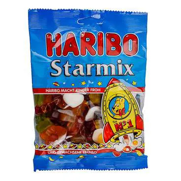 Bombona gumena Haribo Star mix 200g 72201,Rim Group doo Haribo