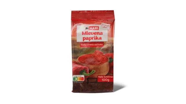 Zac.paprika slatka ml.crvena Maxi 100g Maxi