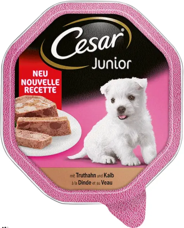 Hr.za pse curka,telet.Cesar Junior 150g Cesar