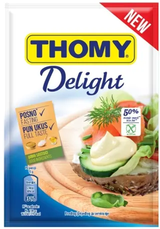 MAJONEZ DELIGHT 80G THOMY