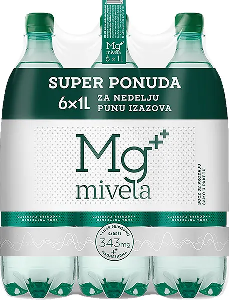 Gazirana voda Mg Mivela 6x1l MG MIVELA DOO TRSTENIK
