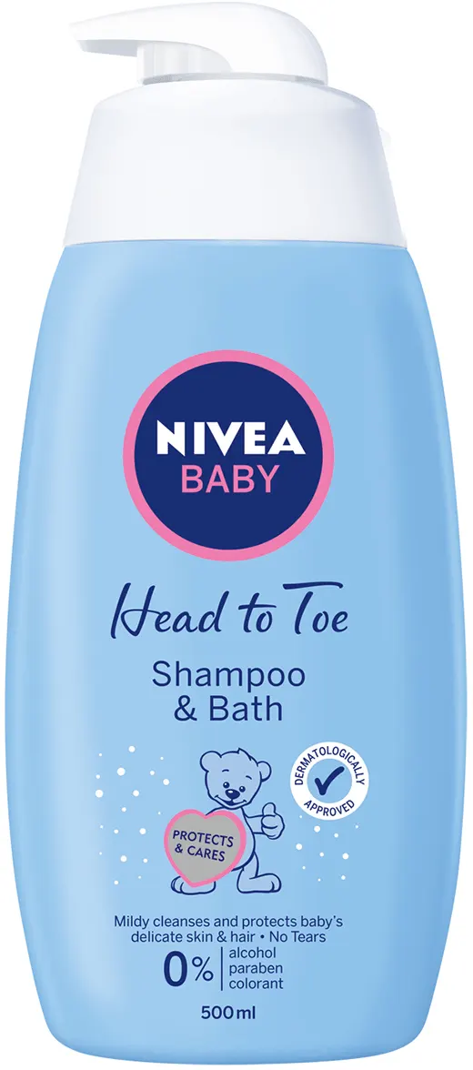 NIVEA BABY head to toe kupka 500ml NIVEA BABY