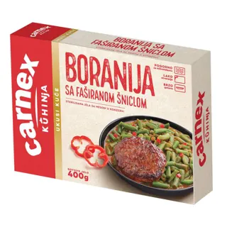 Fasirana snicla sa boranijom Carnex 400g