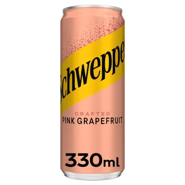Schweppes pink grapefruit 0,33l Schweppes