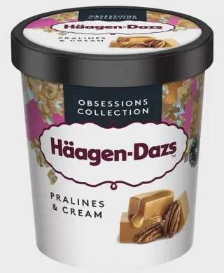 Slad.Pralines & cream preminum 364g