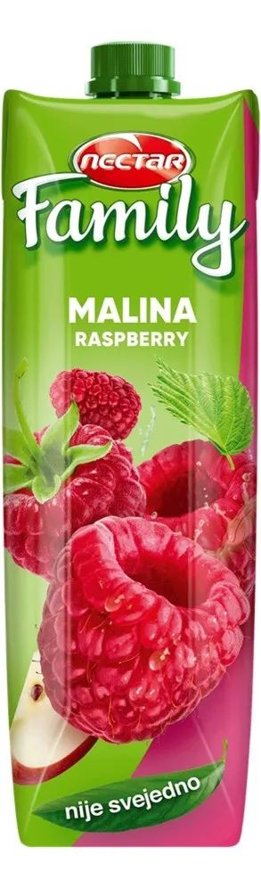 Nektar malina i jabuka Nectar Family 1L