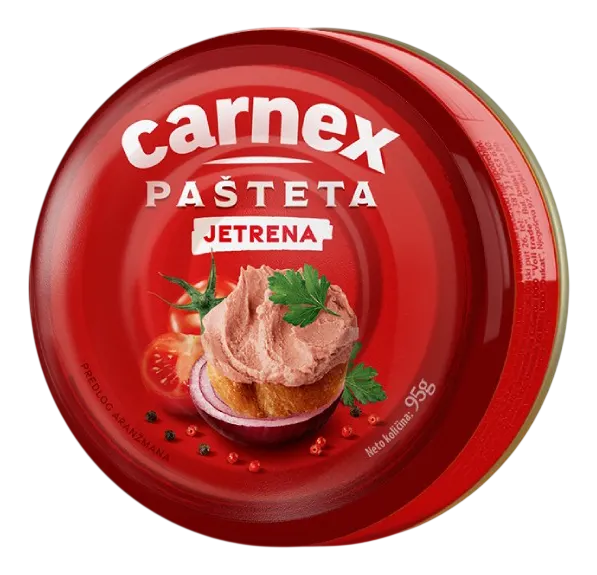 Jetrena pasteta 95g lim Srb Carnex CARNEX