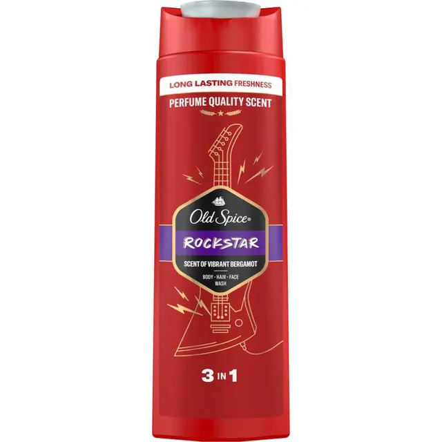 Old Spice tuš/gel Rockstar 400ml Old Spice