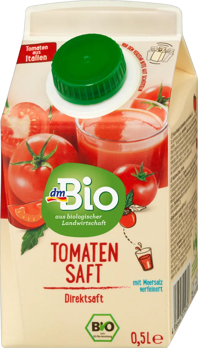 dmBio sok od paradajza 500ml dmBio