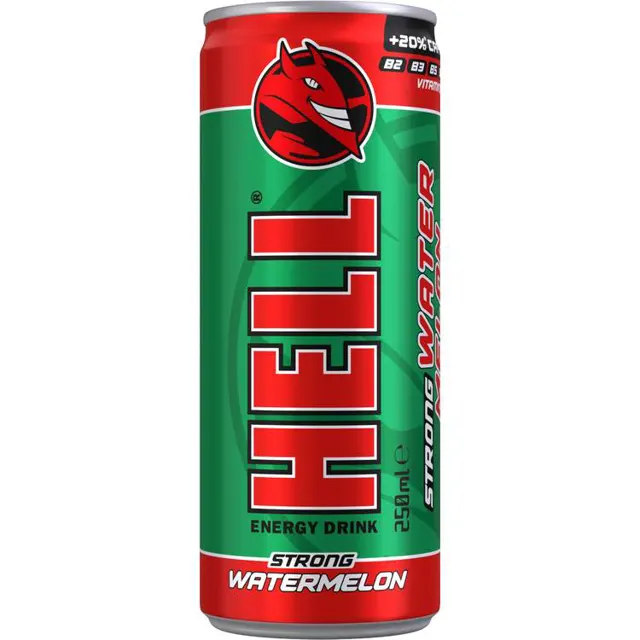 HELL 250ml WATERMELON STRONG HELL ENERGY