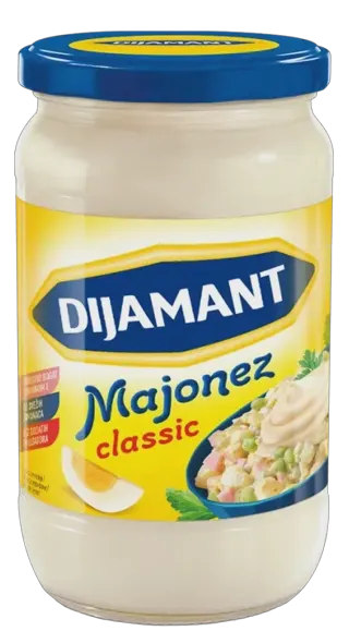 MAJONEZ CLASSIC TEGLA 630 GR DIJAMANT