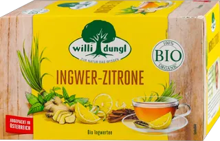 willi dungl đumbir-limun čaj 20fk/36g