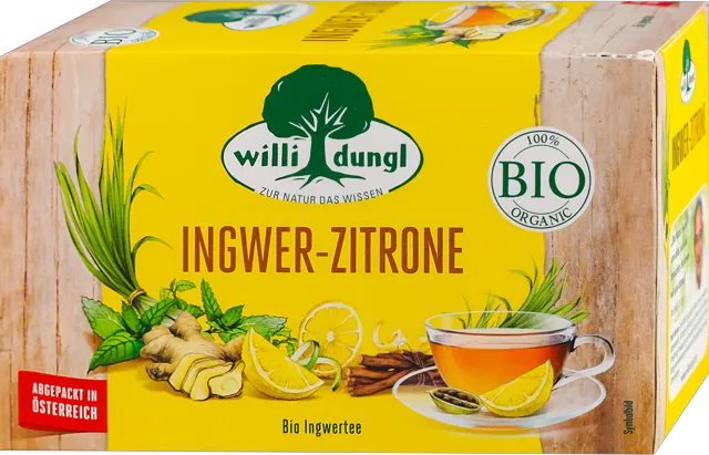 willi dungl đumbir-limun čaj 20fk/36g willi dungl