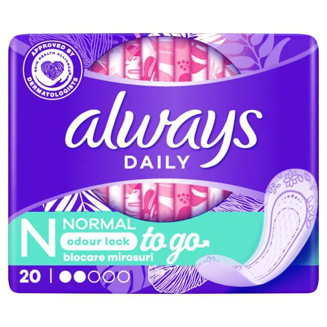 Dnevni ulosci Always single 20/1 Always pads