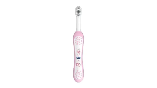 chicco dečja četkica za zube lila 1/1 chicco