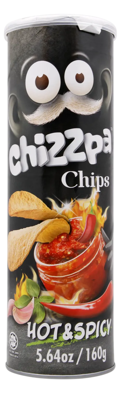 CIPS HOT AND SPICY CHIZZPA 160G PL