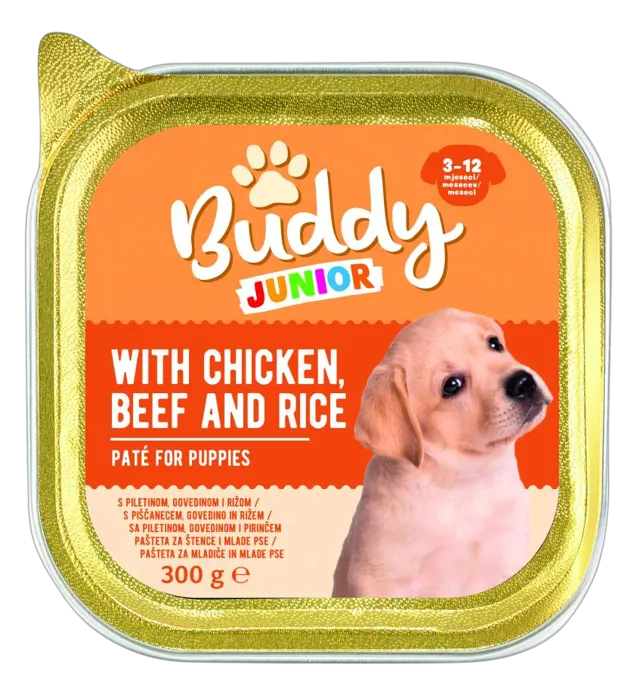 PAŠTETA JUN PIL GOV PIR 300G BUDDY BUDDY