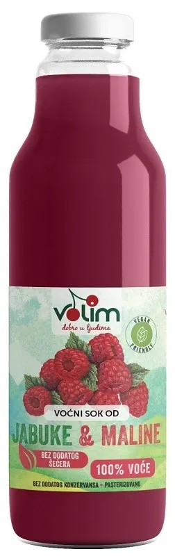 SOK VOĆNI ORG MALINA 750ML VOLIM