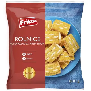 Rolnice kukuruzne s krem sirom 800g