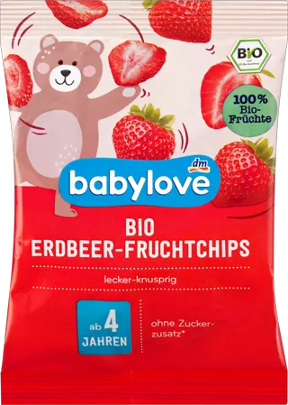 babylove sušene jagode/lis. 4g+ 12g