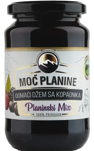 DOMACI DZEM PLANINSKI MIX 420gr MOC PLANINE