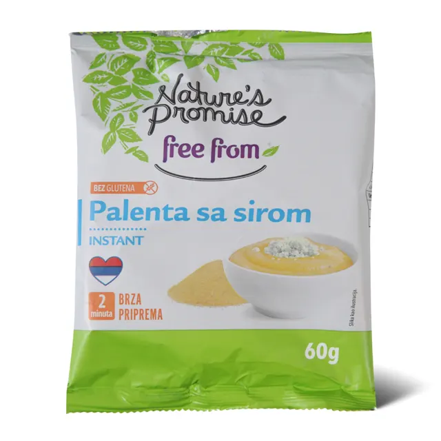 Instant palenta sa sirom NP GF 60g Nature's Promise