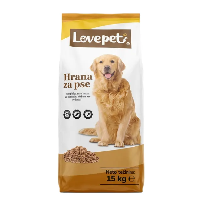 Hrana za pse Love pet 15 kg Lovepet