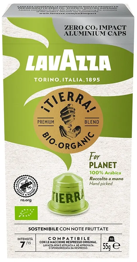 KAFA U KAPSULI LAVAZZA NCC ALU TIERRA 55G LAVAZZA
