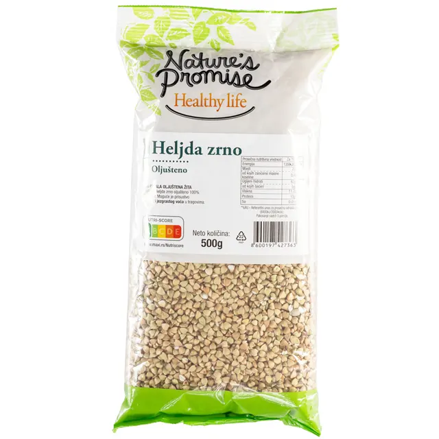 Heljda zrno ljust.Nature's Promise 500g Nature's Promise
