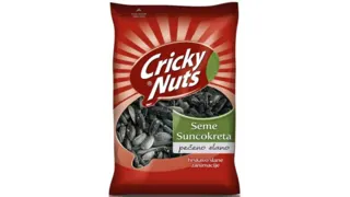 SUNCOKRET SLANI 200gr CRICKY NUTTS