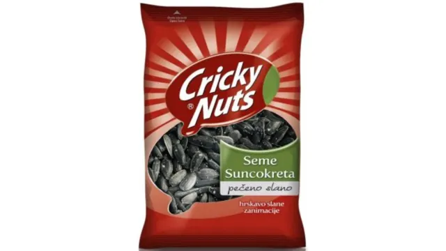 SUNCOKRET SLANI 200gr CRICKY NUTTS LABUDOVIC NS