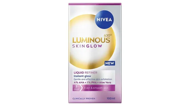NIVEA LUMINUS SKIN GLOW teč piling 100ml NIVEA