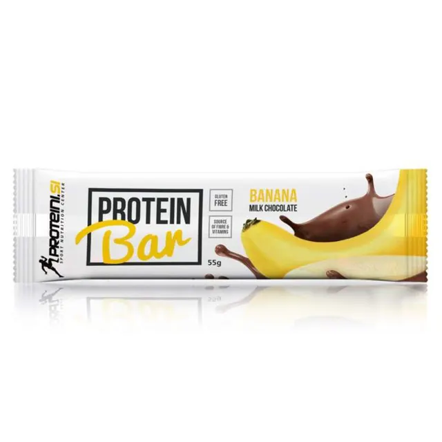 Protein bar banana 55g Proteini.si Protein.si