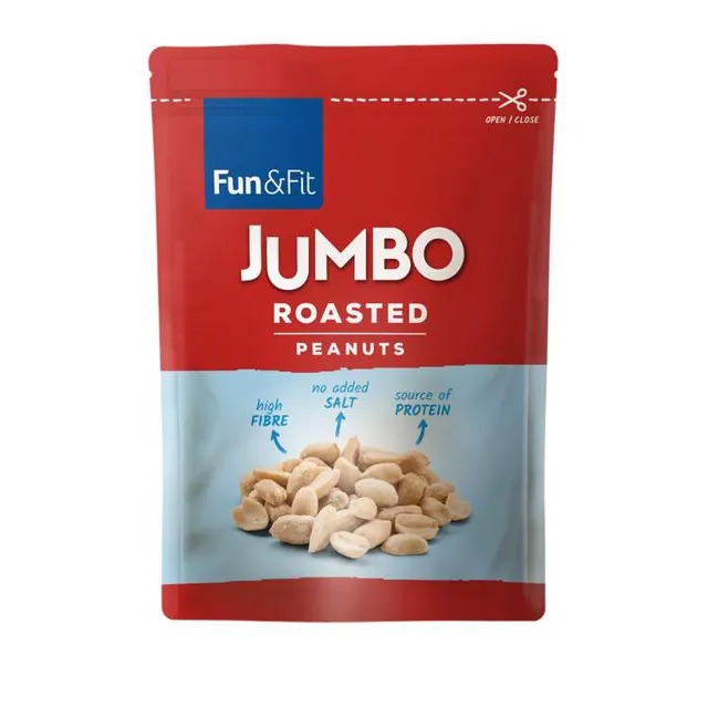 Kikiriki peceni neslani Jumbo 180g Jumbo