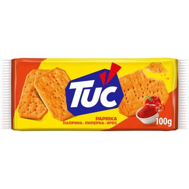 KREKER TUC PAPRIKA 100gr TUC