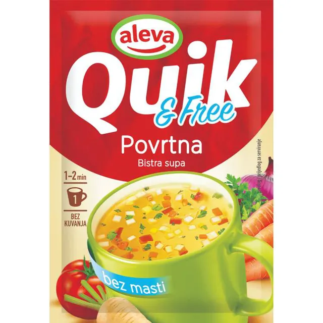 Supa Quik inst.krem sa povrc.Aleva 10g Quik