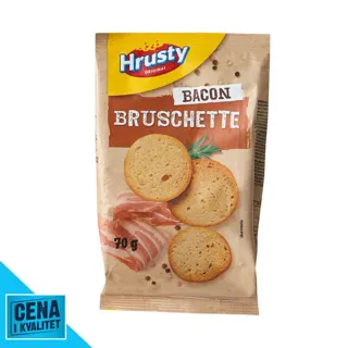 BRUSKETI SLANINA 70G HRUSTY