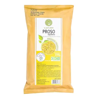 proso oljusteno organik 250g lucar