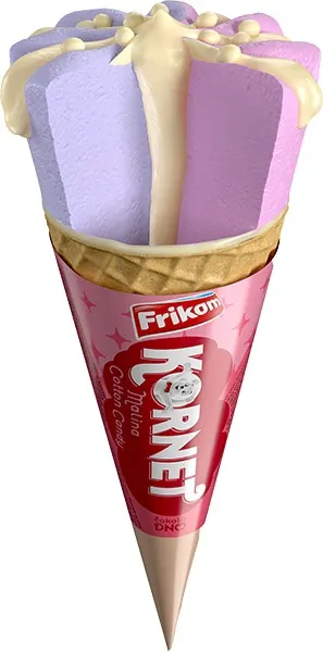 SL KORNET MALINA COTTON CANDY 97 ml FRIKOM