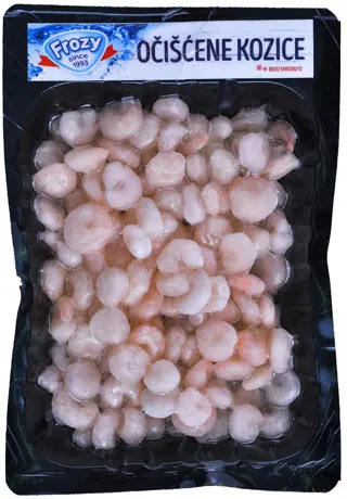 Ociscene kozice 350g Frozy