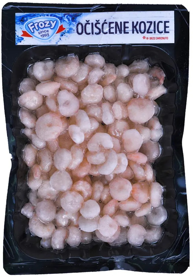Ociscene kozice 350g Frozy Frozy
