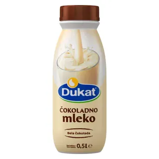 Dukat cokoladno mleko bela cokolada 0,5l
