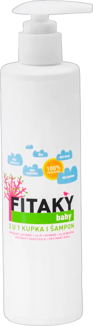 FITAKY baby 2u1 kupka i šampon 200ml