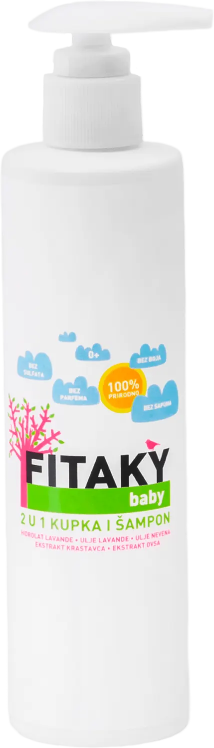FITAKY baby 2u1 kupka i šampon 200ml FITAKY