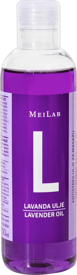 MeiLab masažno ulje lavanda 200ml