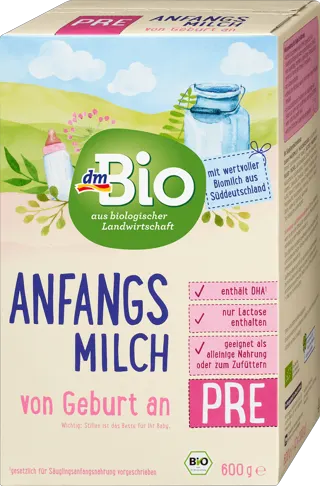 dmBio početno zamen. mleko PRE 600g