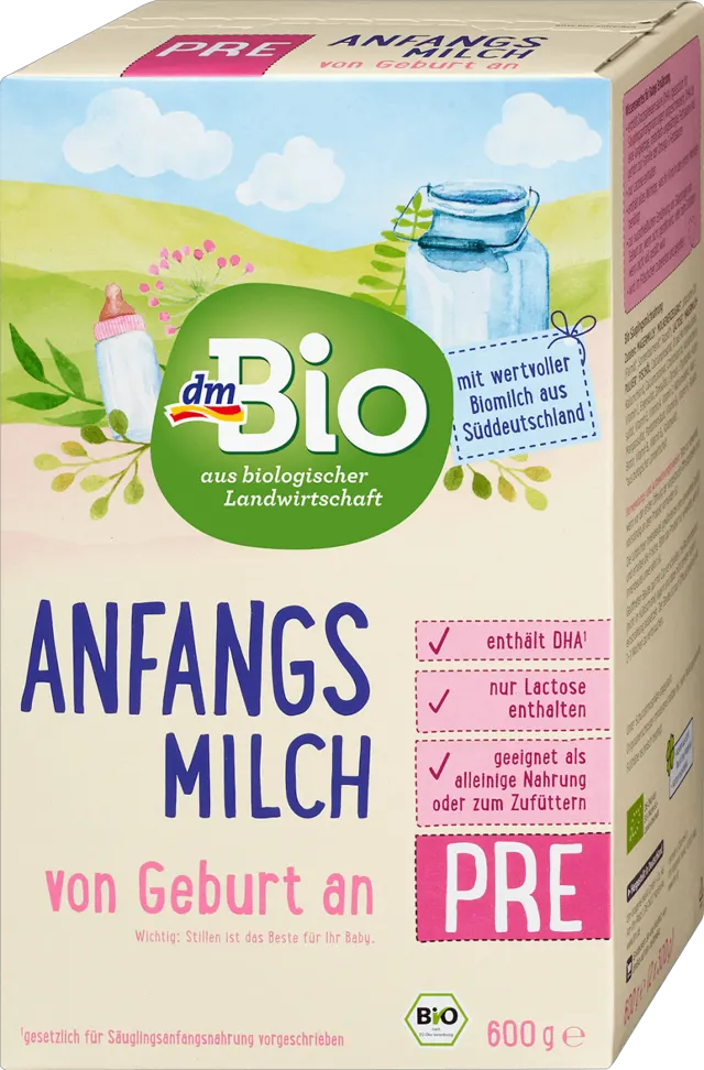 dmBio početno zamen. mleko PRE 600g dmBio