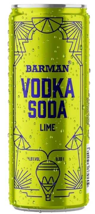 VODKA SODA ORIG RUBINOVA 0.33L LIM